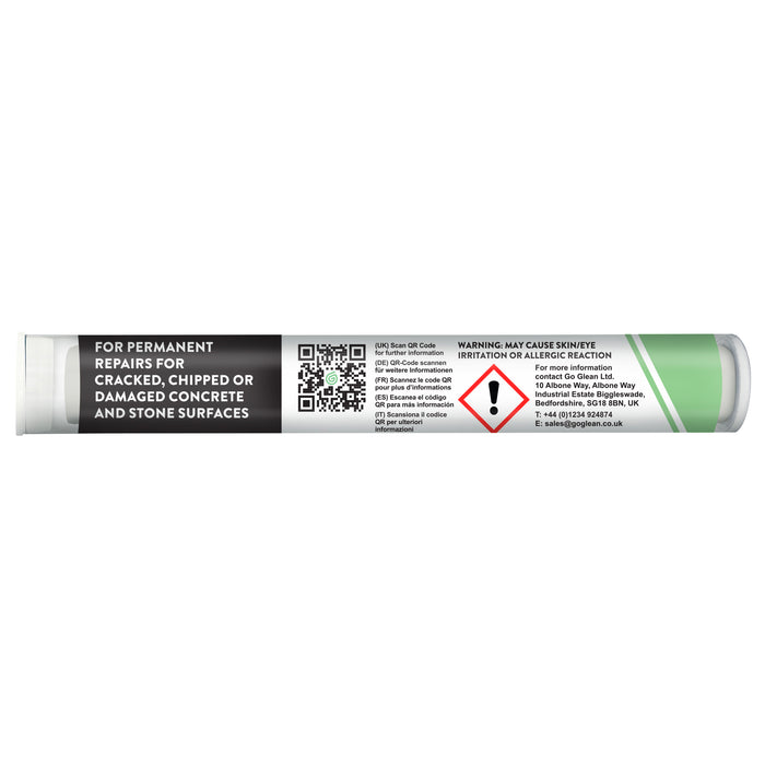Concrete & Stone Epoxy Putty Stick 114 g | Instant Concrete Repair, Crack & Hole Filler