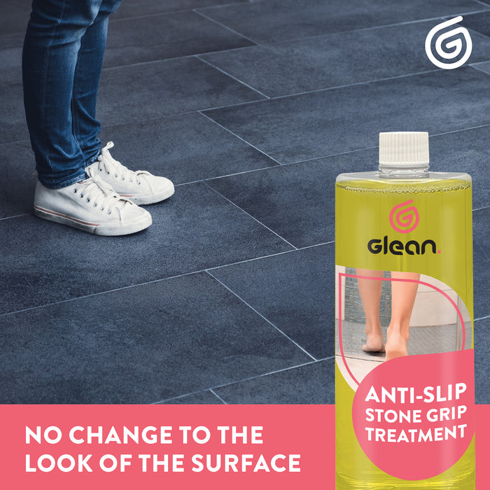 Anti-Slip Stone Grip Treatment | Increases Tile & Stone Traction | 500ml & 1 Litre