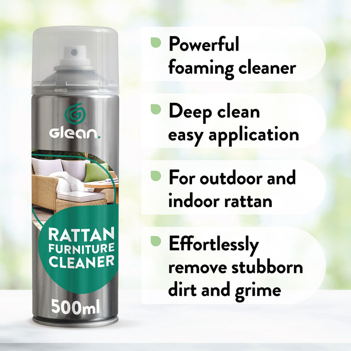 Rattan Furniture Foaming Cleaner 500ml | GLEAN
