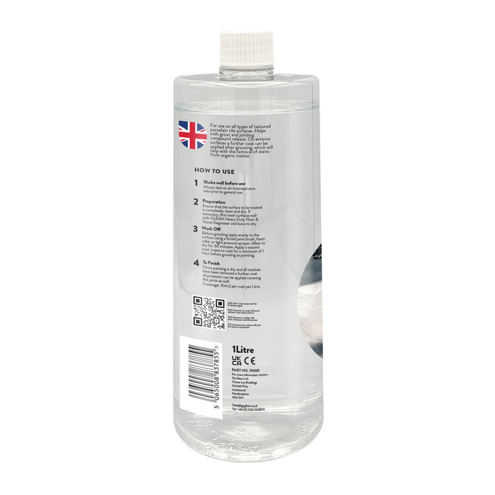 Porcelain Tile Pre Grout Protector | GLEAN