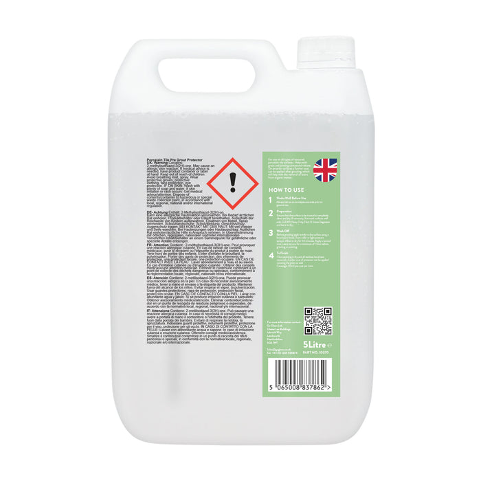 Porcelain Tile Pre Grout Protector | GLEAN