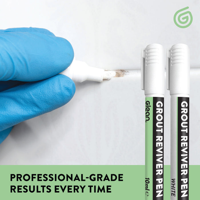 Grout Reviver Pens | White | 2 x 10ml