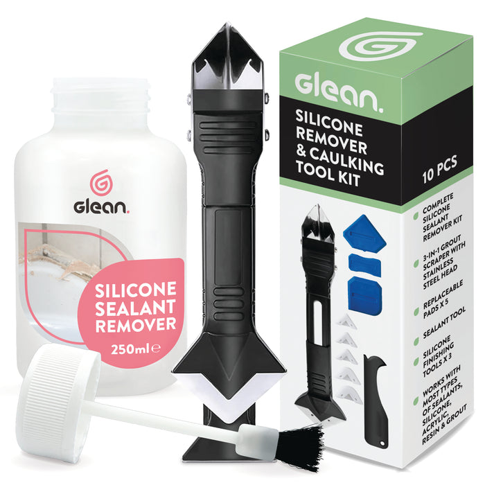 Silicone Sealant Remover Gel | 250ml | GLEAN (Optional 10 pcs tool kit)