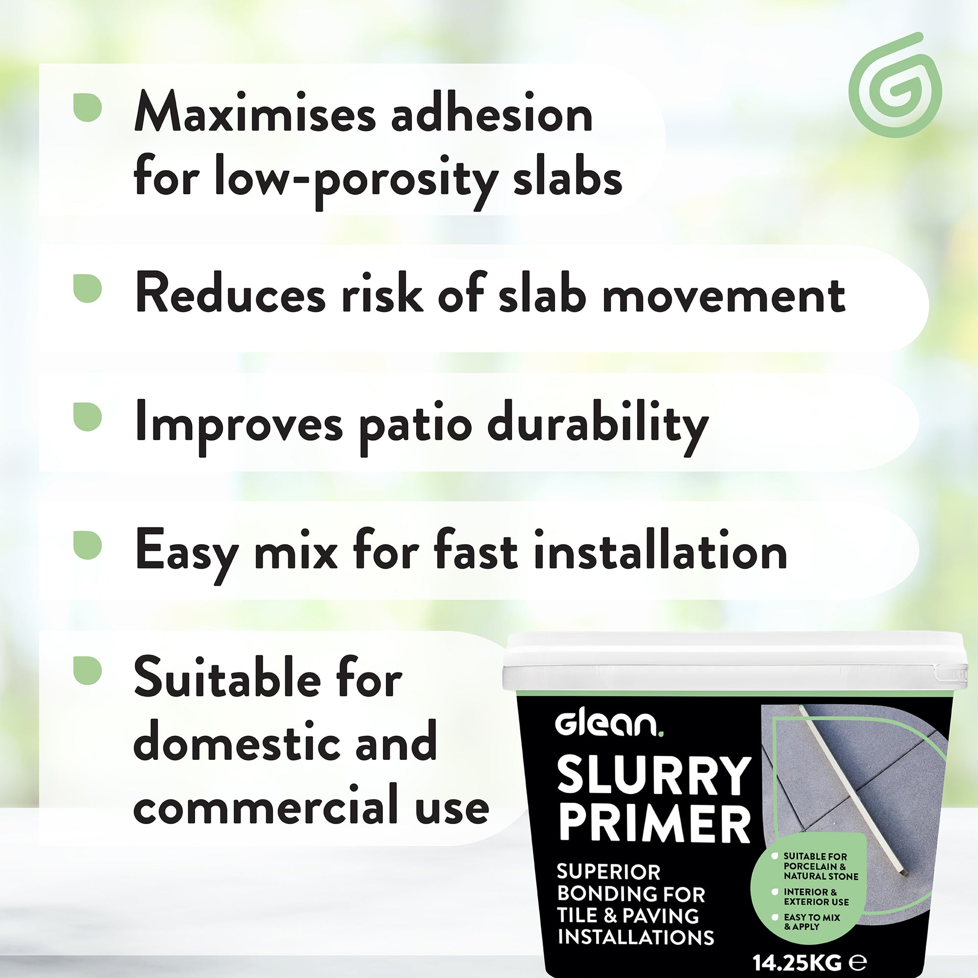 Slurry Primer | Tile Primer For Porcelain & Natural Stone | GLEAN — GleanUK