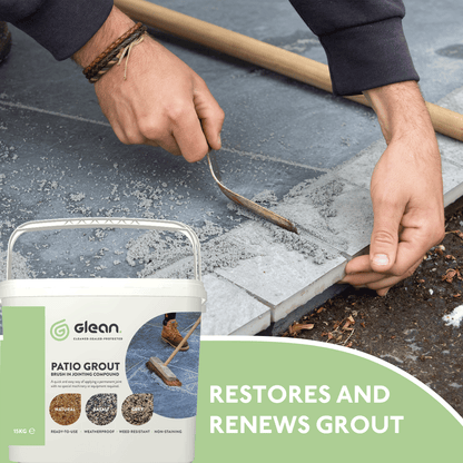 Patio Grout - Brush In Jointing Compound | GLEAN