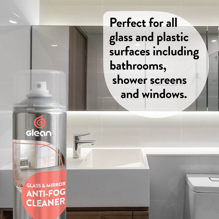 Glass & Mirror Anti-Fog Cleaner | GLEAN