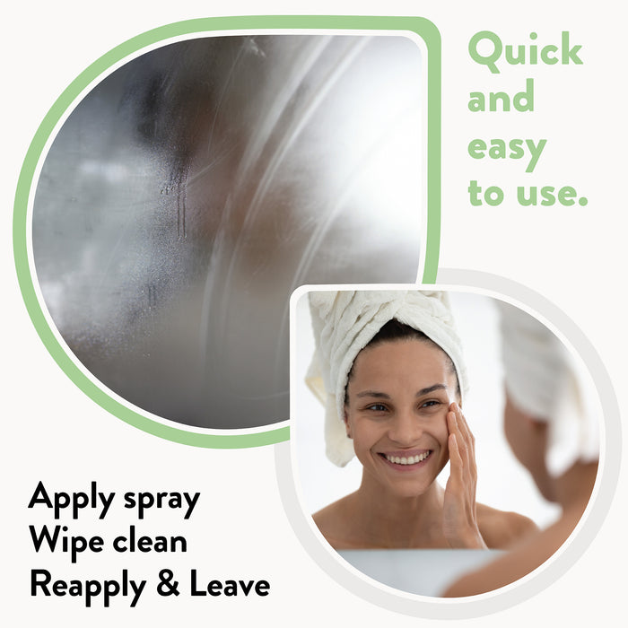 Glass & Mirror Anti-Fog Cleaner | GLEAN