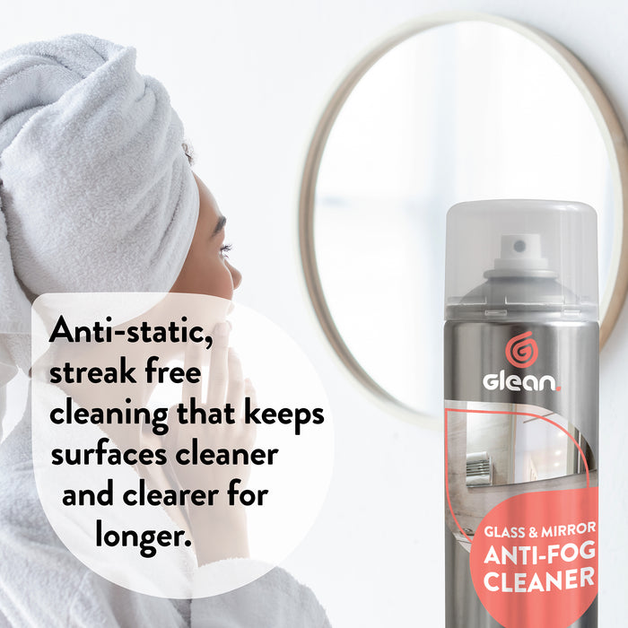 Glass & Mirror Anti-Fog Cleaner | GLEAN