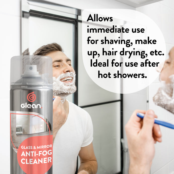 Glass & Mirror Anti-Fog Cleaner | GLEAN