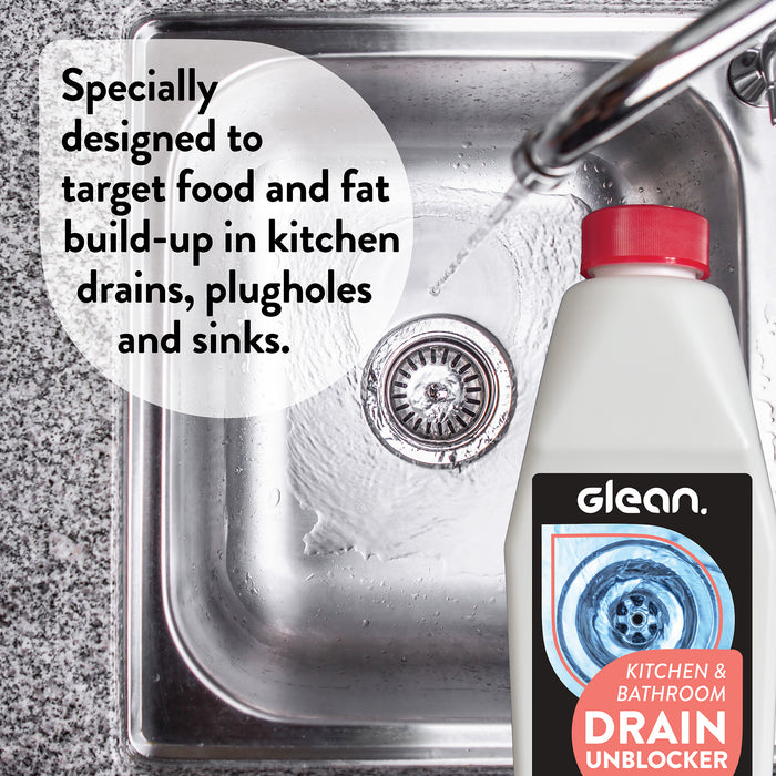 Drain Unblocker Liquid | 500ml & 1 Litre
