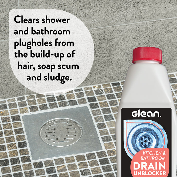 Drain Unblocker Liquid | 500ml & 1 Litre