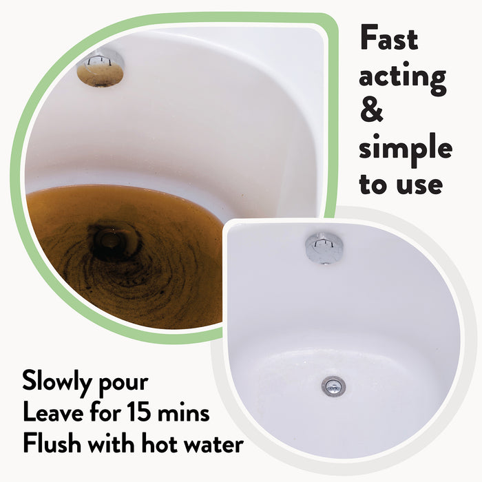 Drain Unblocker Liquid | 500ml & 1 Litre