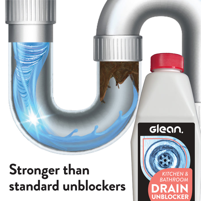 Drain Unblocker Liquid | 500ml & 1 Litre