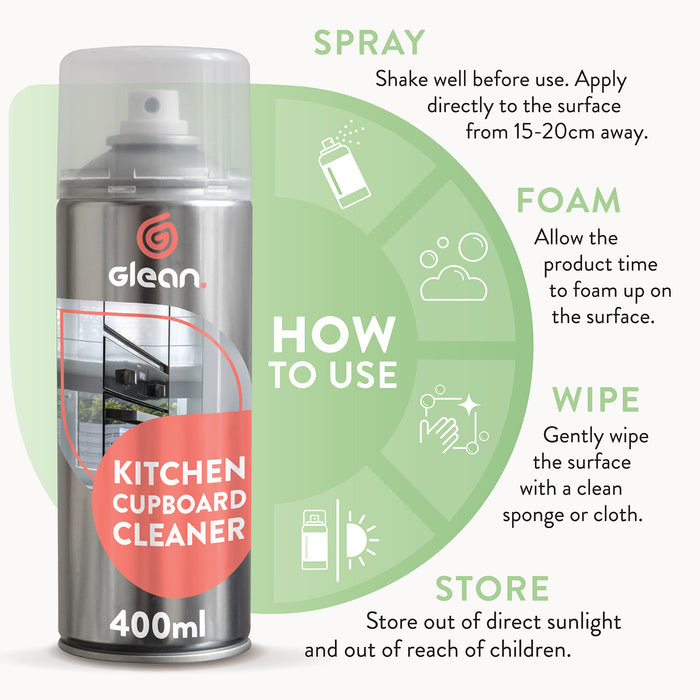 Kitchen Cupboard Cleaner | 400ml | GLEAN