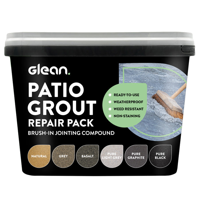 Patio Grout Repair Pack - Brush In Jointing Compound | GLEAN