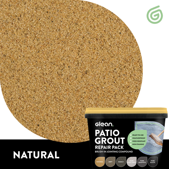Patio Grout Repair Pack - Brush In Jointing Compound | GLEAN