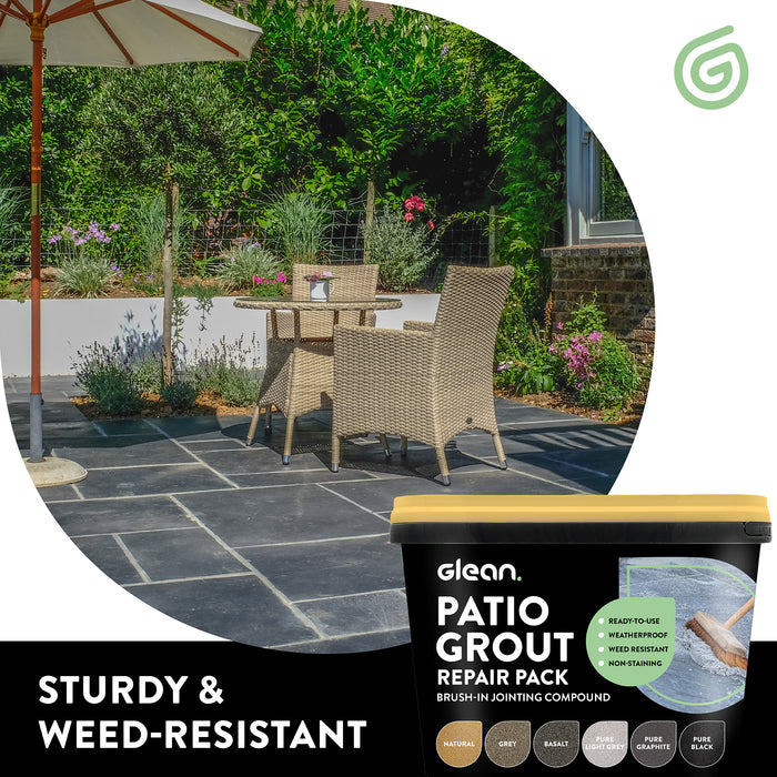 Patio Grout Repair Pack - Brush In Jointing Compound | GLEAN
