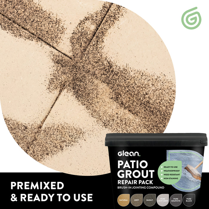 Patio Grout Repair Pack - Brush In Jointing Compound | GLEAN