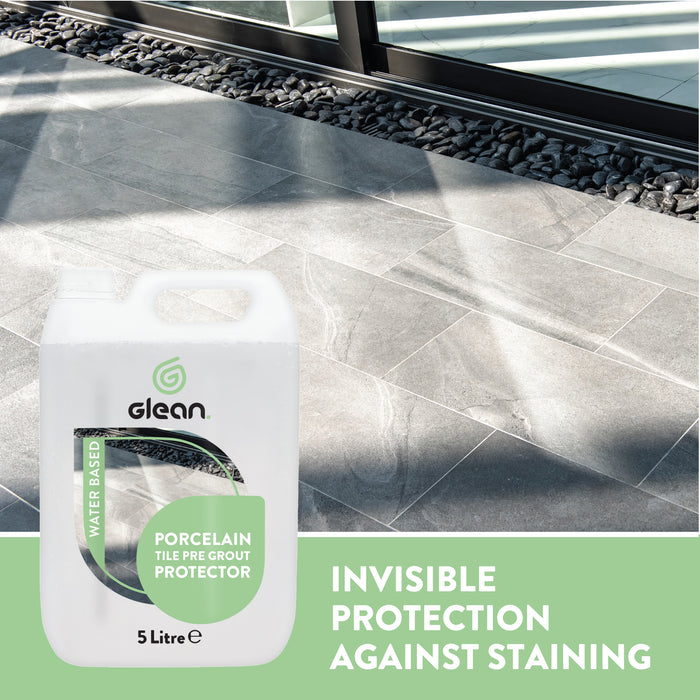 Porcelain Tile Pre Grout Protector | GLEAN