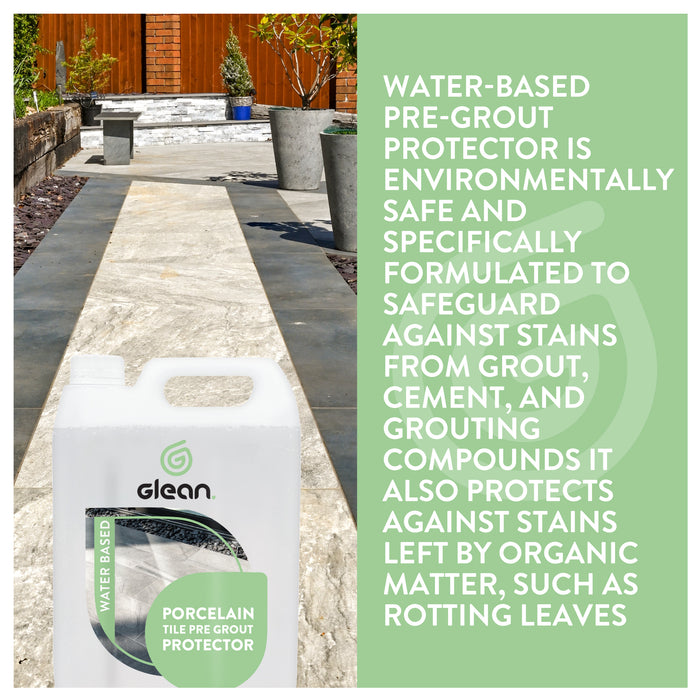 Porcelain Tile Pre Grout Protector | GLEAN
