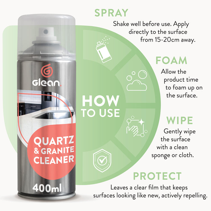 Foaming Quartz Granite Cleaner | GLEAN