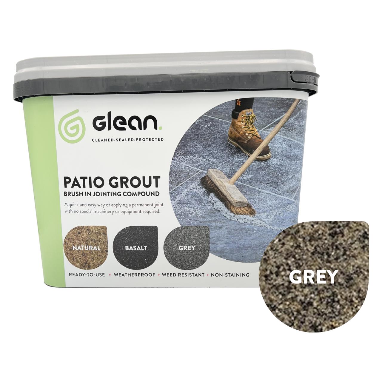Patio Grout Brush In Jointing Compound GLEAN GleanUK