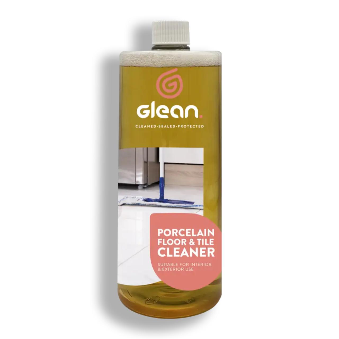 Porcelain shop tile cleaner