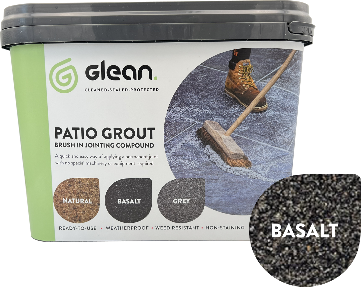 Patio Grout - Brush In Jointing Compound | GLEAN